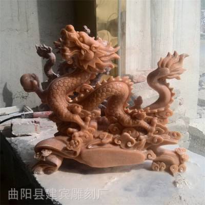 石雕龍 方寸之間的乾坤——淺談大理石龍形小件工藝品的設計與創作